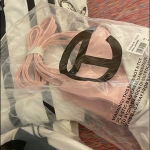 Telfar pink small shopper